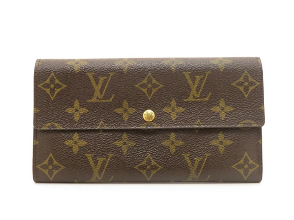 LOUIS VUITTON Pochette Portemonnaie Credit Monogram
